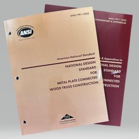 ANSI TPI 1-2022 Truss Design Standard